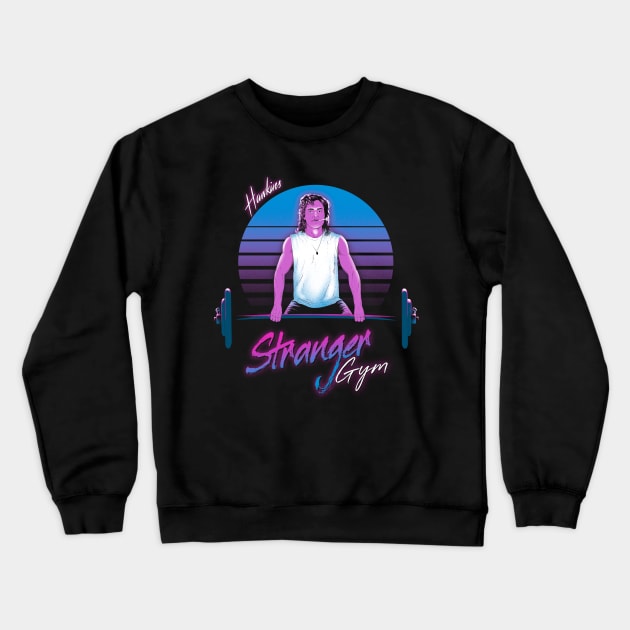 Stranger Gym Crewneck Sweatshirt by ddjvigo